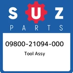09800-21094-000 Suzuki Tool Assy 0980021094000, New Genuine Oem Part. Price: $33.91.