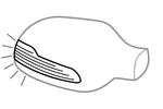 For Subaru Impreza 18 Sherman Driver Side View Mirror Standard Line New. Price: $191.81.