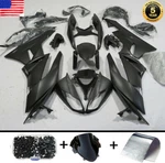 For Kawasaki Ninja ZX6R ZX600R 09-12 Matte Black Bodywork Fairing Kit + Bolt Set New. Price: $348.01.