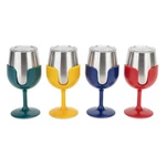 Camco Life Is Better- Wine Tumblers 4/PK With Removable Stems 53465 New. Price: $36.99.