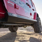 Rock AX-SP-300-JL4 Step Slider Skid Plate For 18-24 Jeep 4DR New. Price: $604.99.