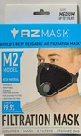 Rz M2 Multi-purpose Air Filtration Mask Medium, Or X-large Pick One! New. Price: $11.95.