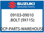 Suzuki Oem Part 09103-09010 Bolt (9XI15) New. Price: $9.17.