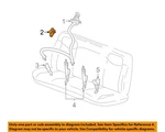 Gm Oem 15-24 Canyon Restraint Systems Rear Seat Belts-guide 13526043 New. Price: $24.94.