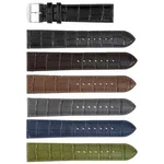 12MM 24MM Alligator Grain Fine Leather Watch Band Straps New. Price: $29.99.