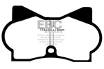 Ebc DP3180C Redstuff 3000 Series Sport Brake Pad Set Fits Maserati New. Price: $223.27.