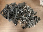 2022 MT07 Yamaha Box Of Miscellaneous Hardware Bolts Hoses Used. Price: $45.99.