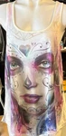 Lethal Angel Ladies Size Xl Tank Top White/purple Painted Soul New. Price: $19.99.