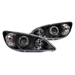 For Honda Civic 04-05 Headlights Driver & Passenger Side Black Led Halo New. Price: $390.52.