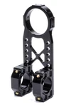 Triple X Race SC-ST-0020BLK Clamp On Top Steering Mount Adjustable Black New. Price: $101.37.