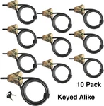 Master Python Trail Camera Camouflage Cable Locks 8418KA-10 10-PACK New. Price: $229.21.
