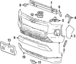 Genuine Gm License Bracket 84785992 New. Price: $31.50.