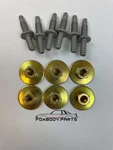 79-93 Ford Mustang Taillight And Body Hardware Kit Used. Price: $23.00.
