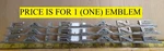 (1) Ford Fairlane Circa '65 Front Fender Emblem C50B 16098 (X62 Used. Price: $24.00.