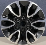 Ford F150 Raptor 12 17X8-1/2 6 Split V Spoke Machined Used. Price: $287.50.