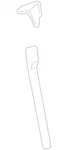 Genuine Lexus Hood Latch Support 53217-53901 New. Price: $38.37.