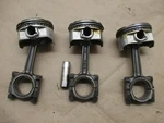Kawasaki GPZ1100 1995 Engine-three Pistons And Connecting Rods 13001-1397 (4083) Used. Price: $224.99.