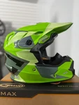 Gmax MX-96S Splinter Helmet 72-7375L Green/grey/black Medium Adult New. Price: $129.99.
