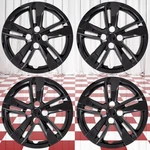 4PC Gloss Black 5 Dbl Spoke 16" Wheel Covers For 2018-2023 Nissan Kicks New. Price: $90.95.