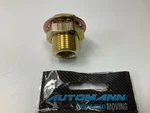 Automann 177.4003 3/8" Female Bulkhead Frame Fitting 1"-14 Thread 1-5/16" Long New. Price: $19.99.