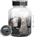 Piggy Bank For Adults Kids, Vcertcpl Digital X-large, Gradient Gray New. Price: $24.64.
