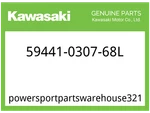 Kawasaki Oem Part 59441-0307-68L Cover-handle,rh,ebony New. Price: $39.85.