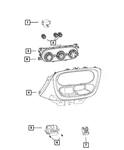 Genuine Mopar Power Module 68593692AA New. Price: $324.63.