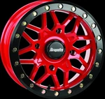 Dragonfire Racing 523207 Typhon Wheel 15X6 4/137 5+1 +40 Machined Red New. Price: $449.99.