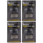 Niche Brake Pad Set For Honda CBR600RR Kawasaki Ninja Front Organic 4 Pack New. Price: $27.95.