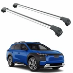 For Subaru Trailseeker Roof Rack Cross Bars Raised Rail, Silver New. Price: $208.00.