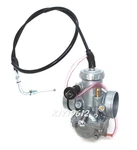 Carburetor & Throttle Cable For Yamaha YZ80 1976-1980 New. Price: $29.99.