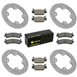Brake Pad Set & Discs For Honda Pioneer SXS1000M3 2016-2024 Left Right New. Price: $120.00.