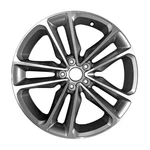 Refurbished 19X7.5 Machined Medium Charcoal Wheel For 2017-2018 Hyundai Santa Fe Remanufactured. Price: $215.96.