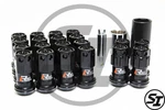 Project Kics R40 Iconix 12X1.25 16+4 Pcs Matte Black Lug Nuts With Locks Acorn New. Price: $272.65.