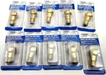 10 Ea Tru-flate Brass Direct Air Ln Chuck 1/4 In. Male Npt Shut-off Valve 17-369 New. Price: $49.99.