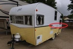 Forest River Shasta 2015 Airflyte Camper Large White Side Decal Stripes 103X12" New. Price: $30.24.
