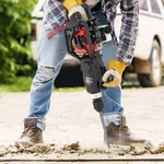 Heavy Duty Petrol Demolition Jack Hammer Drill Concrete Breaker 2 Chisels 1800W New. Price: $206.23.