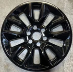 2018-2024 Chevrolet Silverado 1500 2200GB 20" Black Wheel Skin New One Cap!. Price: $59.95.