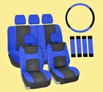 Fh Group Full Set Cloth Car Seat Covers , Universal Blue/black #7018 AMZ36 New. Price: $44.99.
