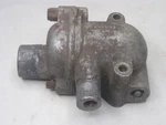 Vintage Marked 202033 Sm B Thermostat Housing Cover ? Triumph TR3 Vehicle Part For. Price: $65.00.