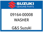 Suzuki Oem Part 09164-00008 Washer, Wave New. Price: $20.21.
