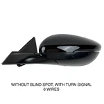 Oem 2023 2025 Honda Accord Left Lh Driver Side View Mirror Black 76258-30B-A11 Used. Price: $199.99.