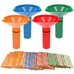Coin Storage & Sorter Tubes 4 Color + 100, Red, Blue, Green, Orange New. Price: $14.61.