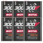 Motul 110855 12L Engine Oil 4-STROKE Ester Core 0W-16 (300V Power) 6X2L New. Price: $161.95.