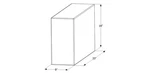 Icon 12455 WT2455 33X18X9 20 Gal New. Price: $178.21.