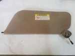 Tan Right Passenger Primary Sun Visor Cloth W/ Mirror Fits 2001 Ford F250 F350 Used. Price: $80.74.