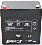 Ultratech UT-1240 / UT-1250-F1 12V, 4.5AH Sealed Lead Acid Alarm New. Price: $41.99.