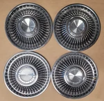 New Nos 1959 Pontiac Motor Division 14" Hubcaps Bonneville Catalina. Price: $284.99.