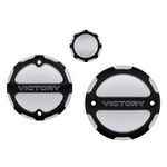 Victory Motorcycle Oem, Branded Billet Aluminum Engine Covers, 2881224-658 New. Price: $99.94.