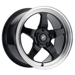 Forgestar F0917C088N19 D5 Drag Racing Size: 17"X5" Gloss Black New. Price: $340.00.